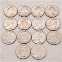 14 UNC Wash Quarters 1980-83P