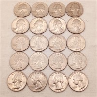 20 Wash Quarters 1965-79