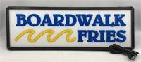 Boardwalk Fries Lighted Advertising Sign