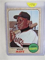 1968 TOPPS #50 WILLIE MAYS: