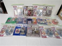 14 DIFF. KENNER STARTING LINEUP FIGURINES: