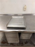 150 each Aluminum ½ size baking pans