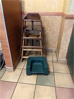 2 Highchairs and 1 Booster Seat