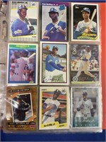 72 KEN GRIFFEY JR CARDS WITH 5 ROOKIES