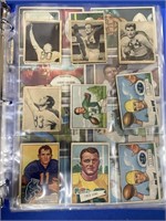 42- 1948-1954 BOWMAN FOOTBALL CARDS
