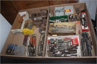 2 BOXES OF MACHINIST TOOLS