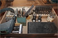 DRILL BITS, GAUGES, HOLE PUNCHES, MAGNIFIER
