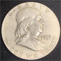 1957- U.S. Half Dollar