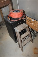 WORKMATE BENCH, SMALL STEP STOOL, EXTENSION CORDS