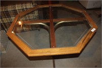 GLASS INSERT TOP TABLE