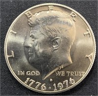 1776-1976- U.S. Half Dollar D