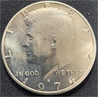 1974- U.S. Half Dollar D