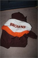 BROWNS AND A'S SPORTS JACKETS