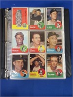 250- 1963 TOPPS BASEBALL CARDS