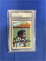 1977 PSA/DNA MIKE HAYNES AUTOGRAPHED ROOKIE CARD