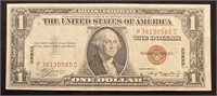 Series 1935A  One Dollar Hawaii overprint war time