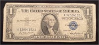 Series 1935F Blue Seal One Dollar Bill