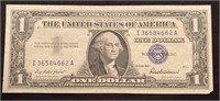 Series 1957  Blue Seal One Dollar Bill