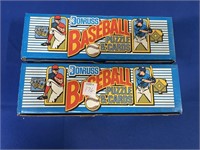 (2) BOXES 1989 BASEBALL DONRUSS SETS