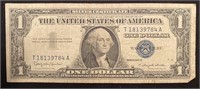Series 1957B Blue Seal One Dollar Bill