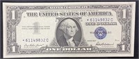 Series 1957 Blue Seal One Dollar Bill