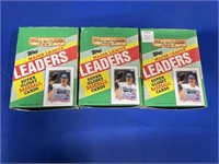 (3) BOXES 1989 TOPPS SUPER GLOSSY BASEBALL CARDS