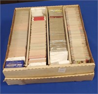 LARGE BOX: MISC FOOTBALL CARDS