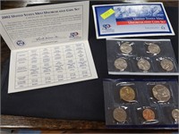Uncirculated 2002 United States Mint Coin Set