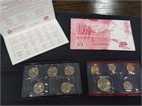 Uncirculated 1999 United States Mint Coin Set
