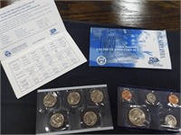 Uncirculated 1999 United States Mint Coin Set