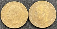 1920 - 5 cent Italy  coins