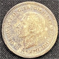 1939 Australia 3 pence coin