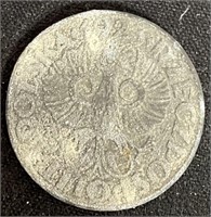 1923 - Poland 20 croszy coin
