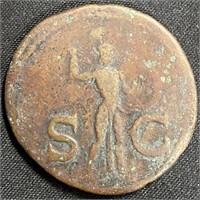 Roman Claudius coin