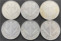 1943 - France 50 cent coins