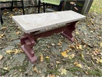 Wooden Painted Bench