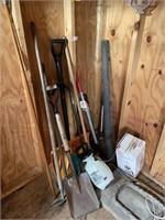 Garden Supplies and Long Handled Tools