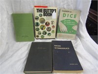 5PC SELECTION OF VINTAGE BOOKS