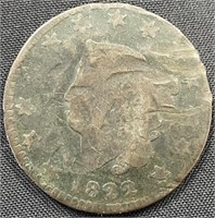 1822- U.S. One Cent Coin