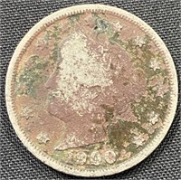 1890- Liberty Head V Nickel