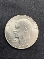 1974- U.S. Dollar coin D