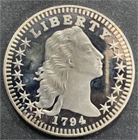 1794- Liberty Flowing Hair Half Dollar Copy