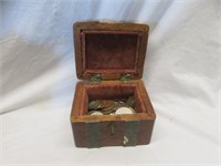 TREASURE CHEST OF FOREIGN COINS
