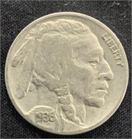 1936- Buffalo Indian nickel