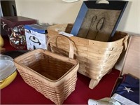 2 Baskets and Serving Tray