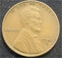 1941- Lincoln penny S