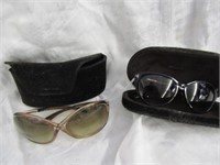 (2) PAIR TOM FORD SUNGLASSES WITH CASES