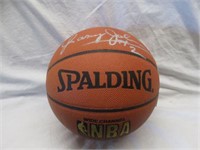 BASKETBALL SIGNED LARRY JOHNSON