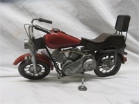 METAL MOTORCYCLE 7"T X 13"W