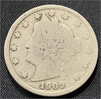 1909- U.S. nickel